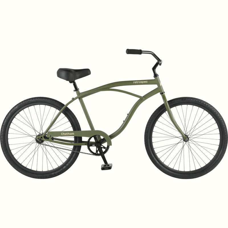 Chatham Beach Cruiser Bike | Matte Olive Drab