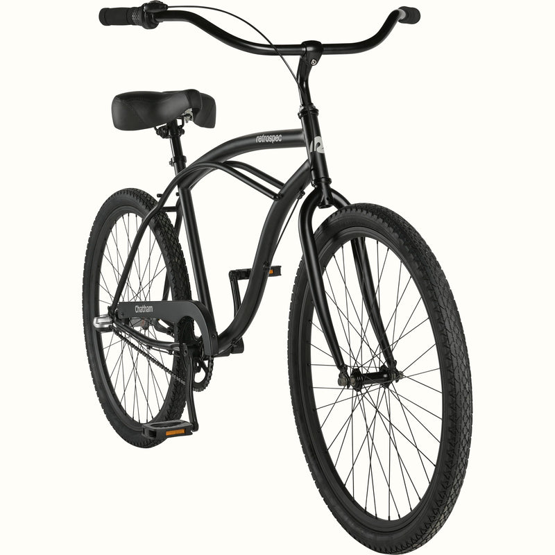 Retrospec Chatham Beach Cruiser Bike - 3 Speed | Color: Matte Black