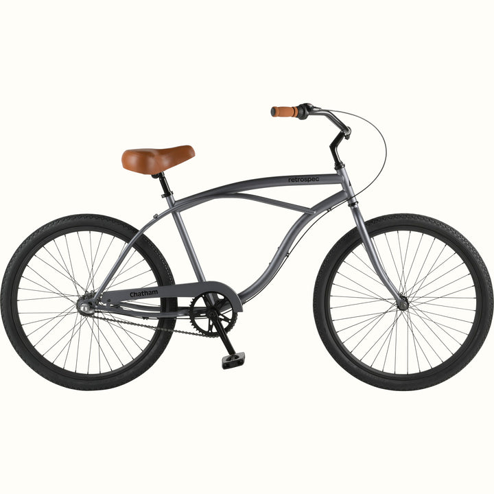 Chatham Beach Cruiser Bike - 3 Speed | Matte Graphite