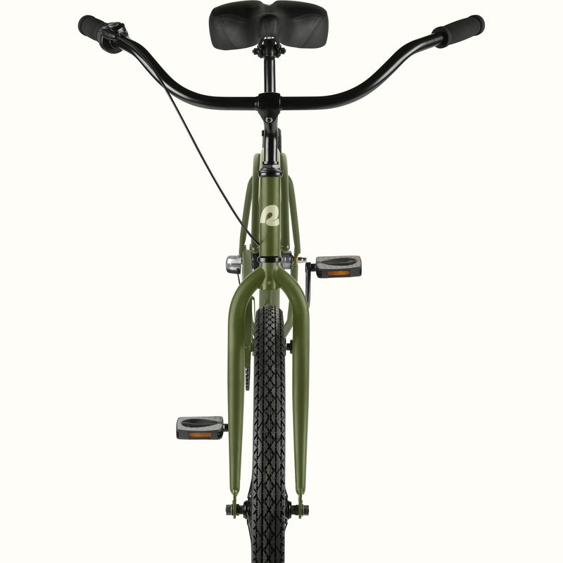 Chatham Beach Cruiser Bike - 3 Speed | Matte Olive Drab