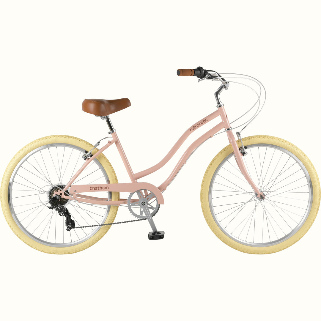 Chatham Beach Cruiser Step-Through Frame 7 Speed | Blush