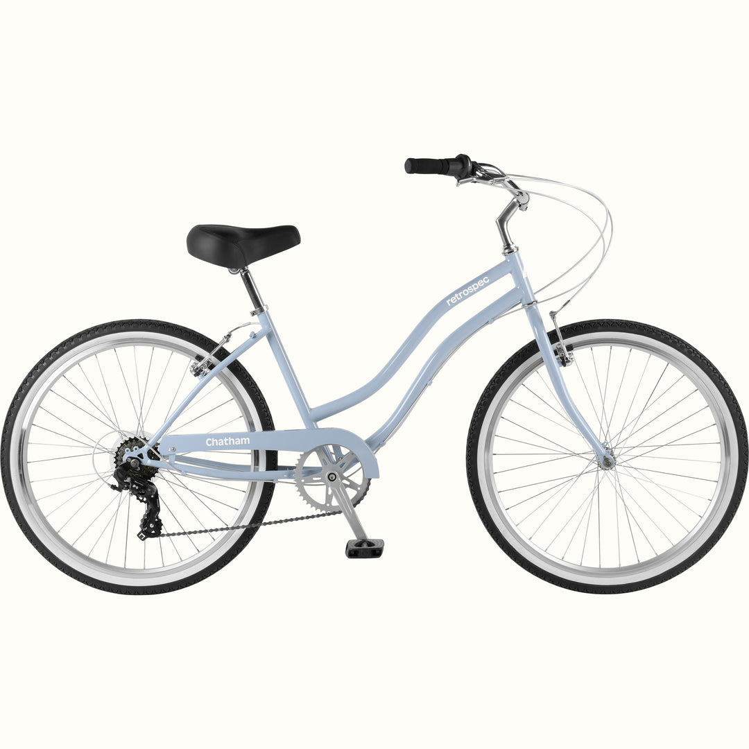 Chatham Beach Cruiser Step-Through Frame 7 Speed | Crystal Blue