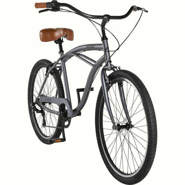 Chatham Beach Cruiser Bike - 7 Speed | Matte Graphite