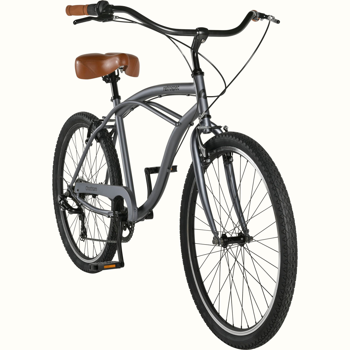 Chatham Beach Cruiser Bike - 7 Speed | Matte Graphite