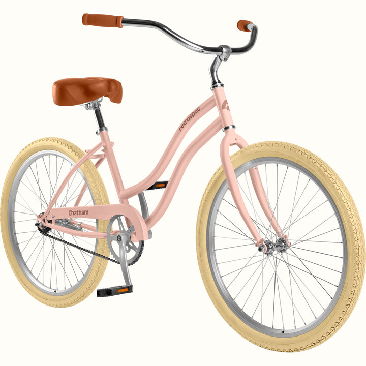 Chatham 24" Kids' Beach Cruiser Bike (8-11 yrs) | Blush