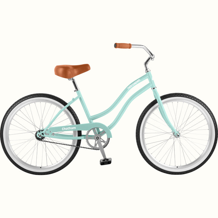 Chatham 24" Kids' Beach Cruiser Bike (8-11 yrs) | Seafoam