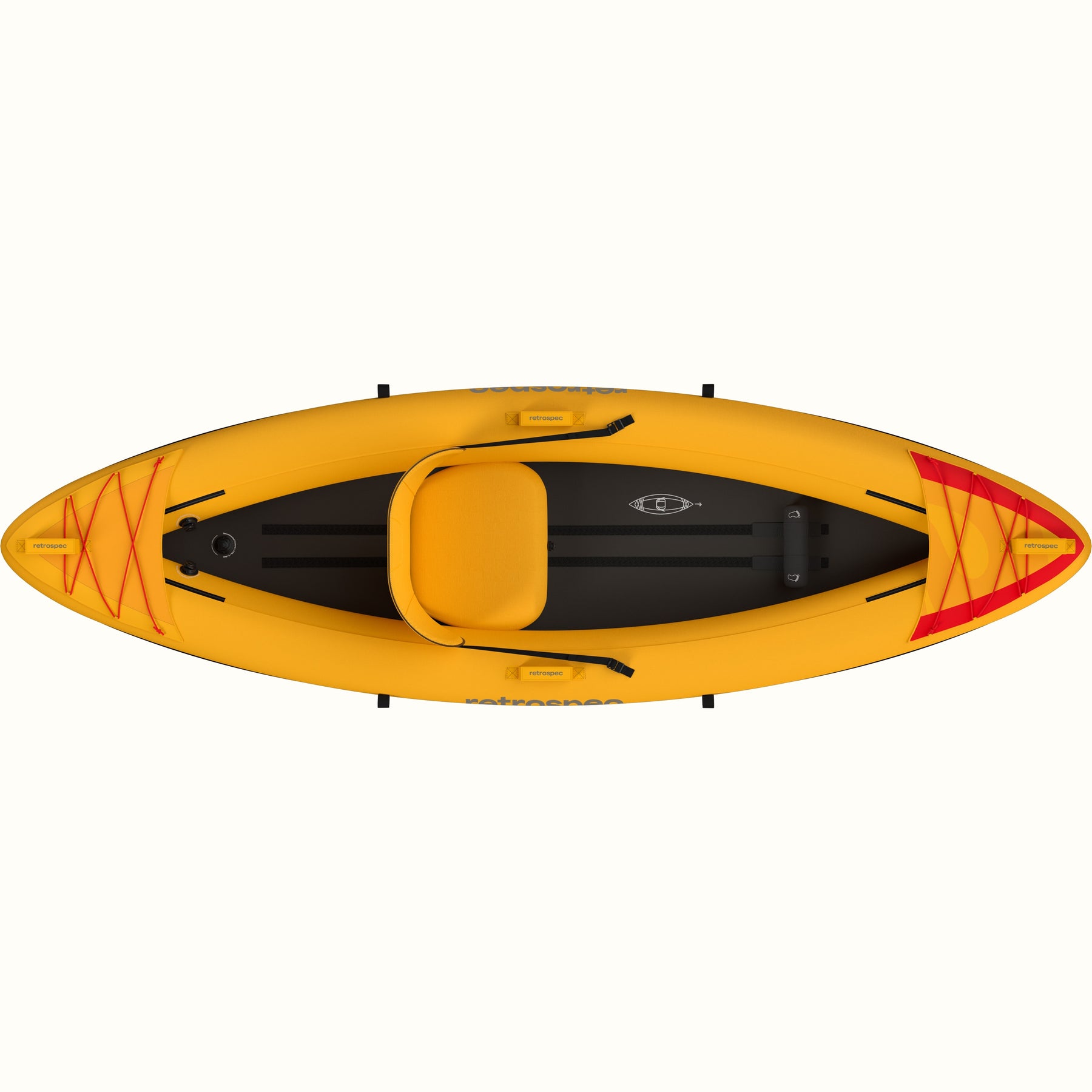 Coaster Inflatable Kayak - Single | retrospec