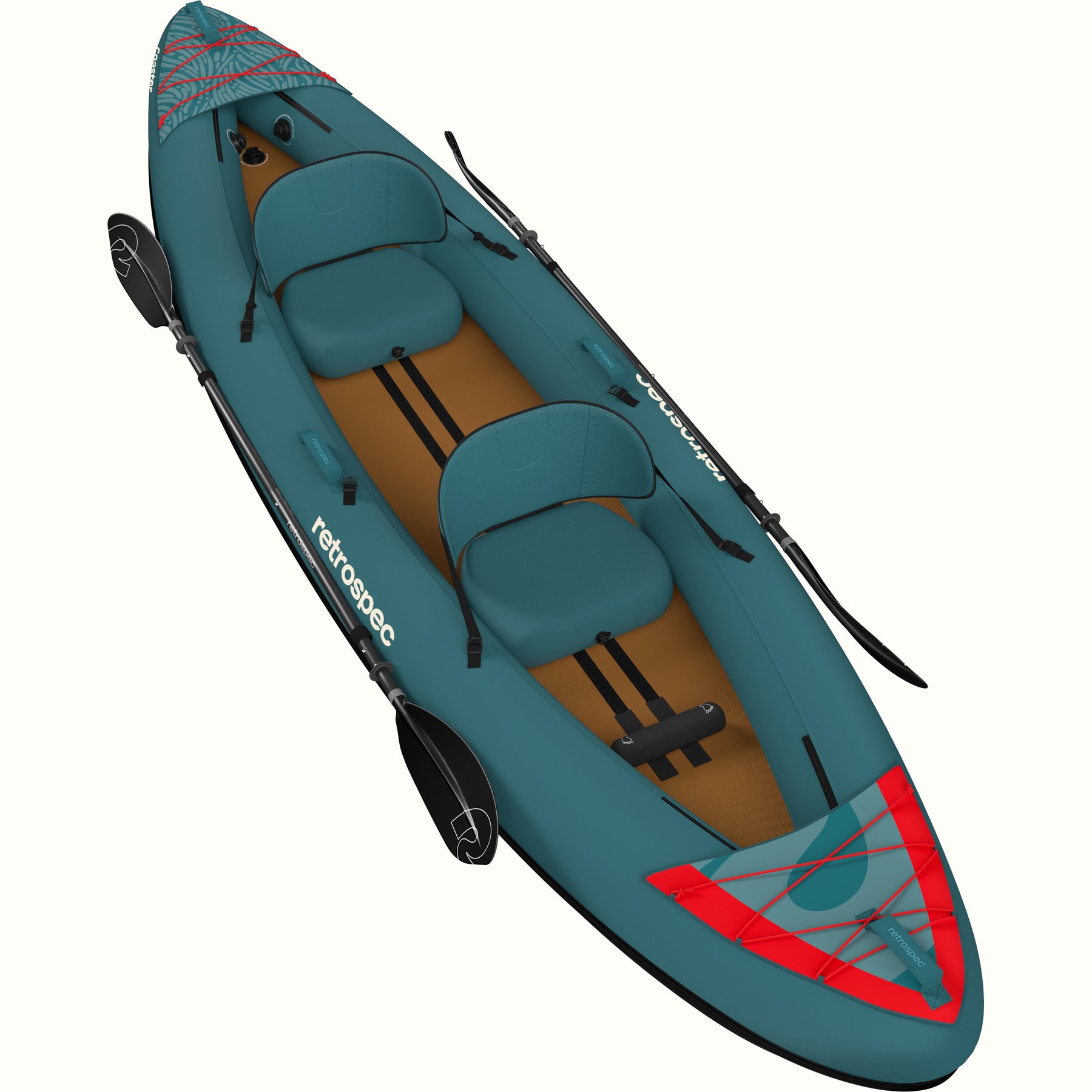 Coaster Inflatable Kayak - Tandem | retrospec