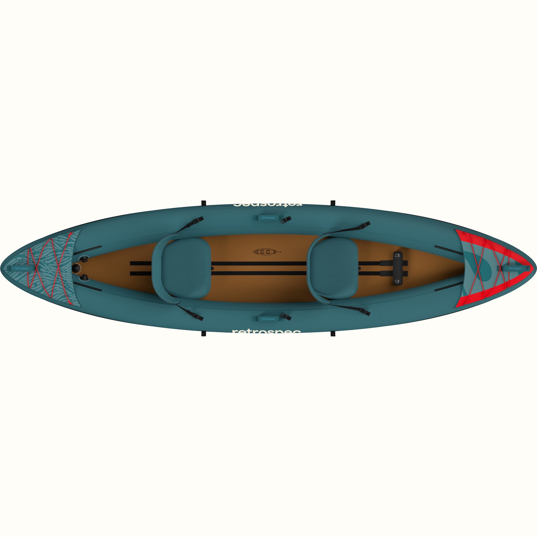 Coaster Inflatable Kayak - Tandem | retrospec