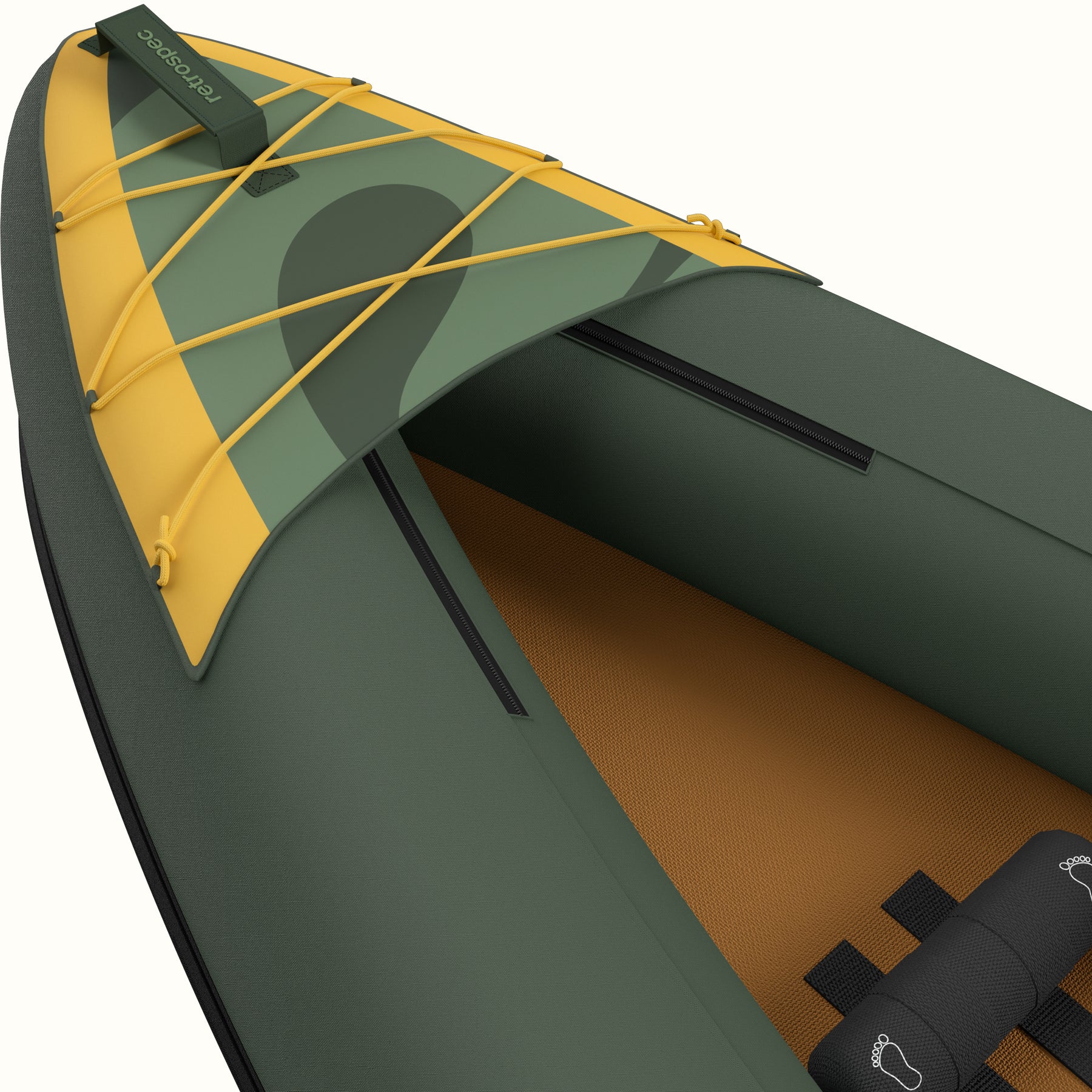 Coaster Inflatable Kayak - Tandem | retrospec