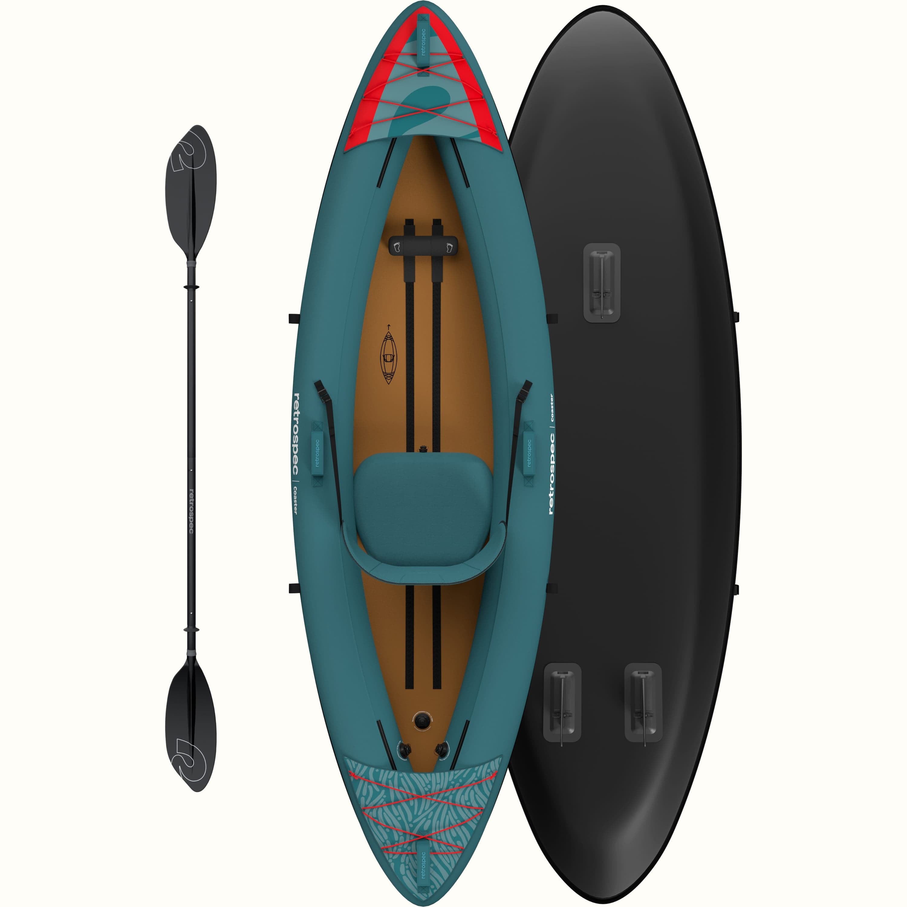 Coaster Inflatable Kayak - Single | Aegean Tide