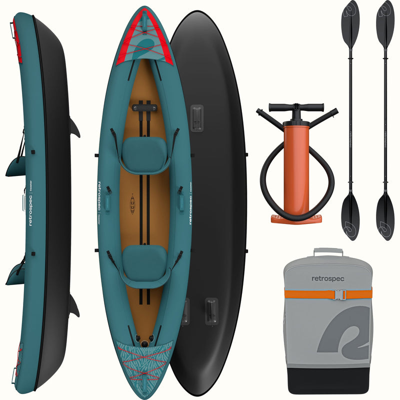 Coaster Inflatable Kayak - Tandem | Aegean Tide Tandem