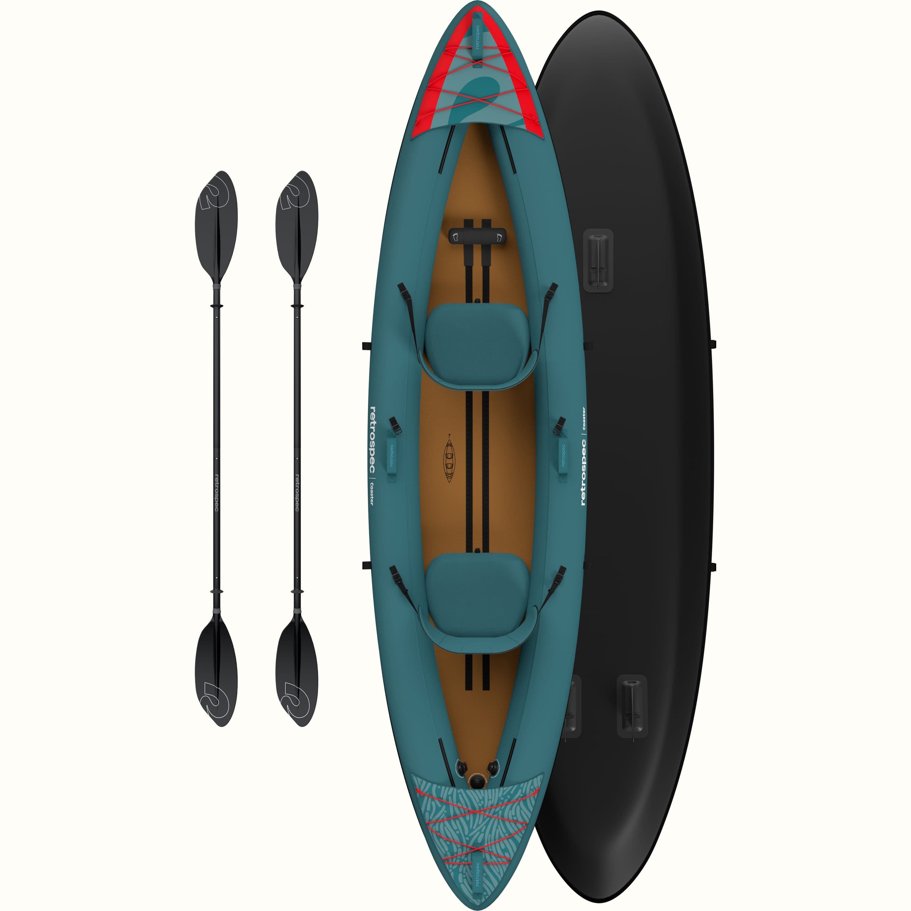 Coaster Inflatable Kayak - Tandem | retrospec – Retrospec