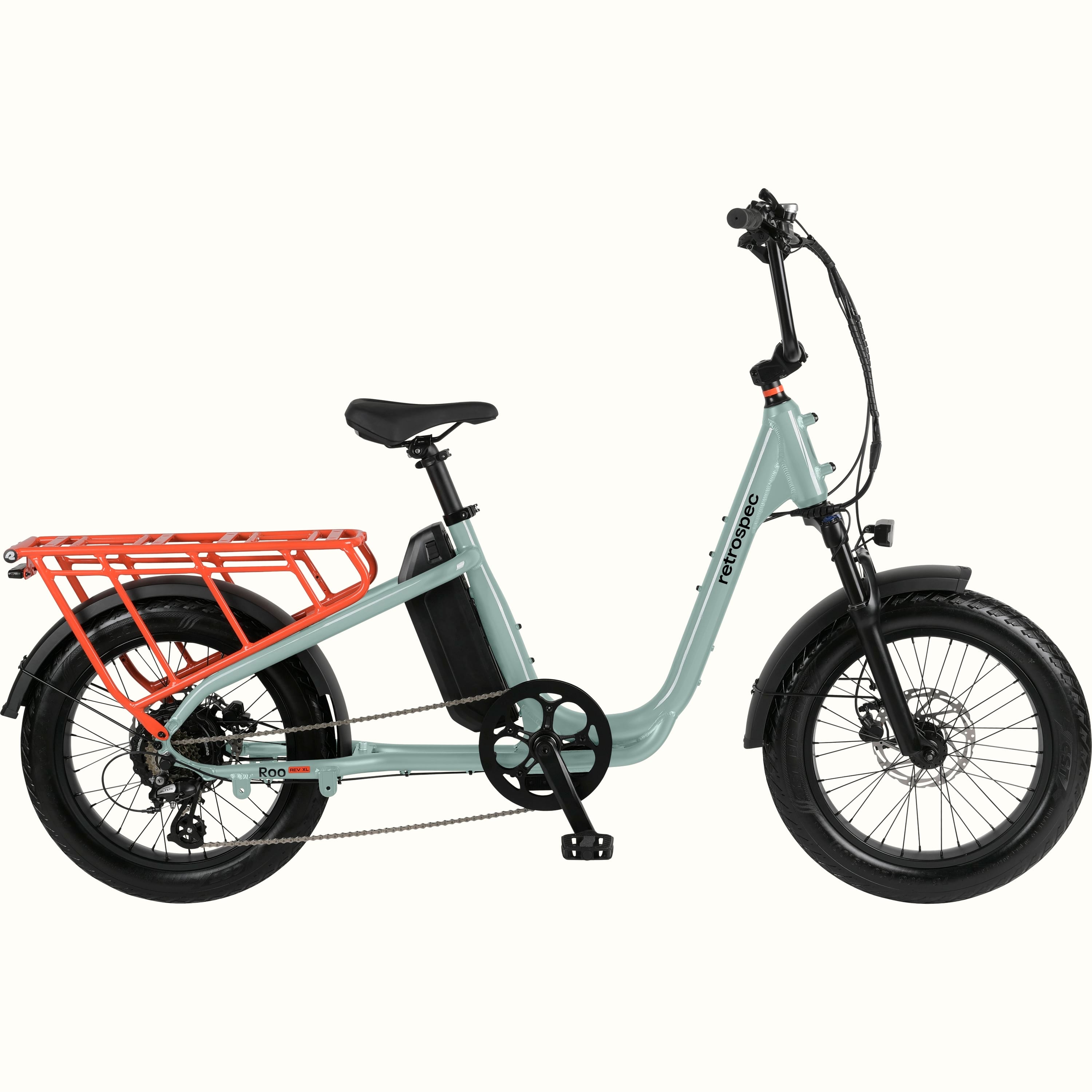 Roo Rev XL Cargo Electric Bike | retrospec