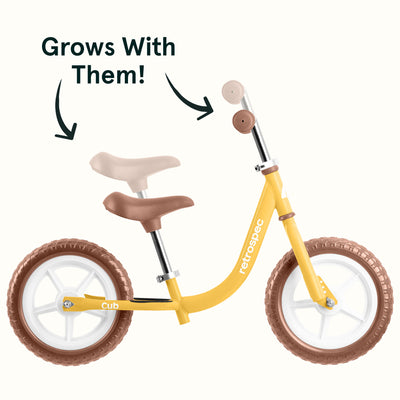 Cub 2 Kids’ Balance Bike (18 months-4 years) | Sunflower