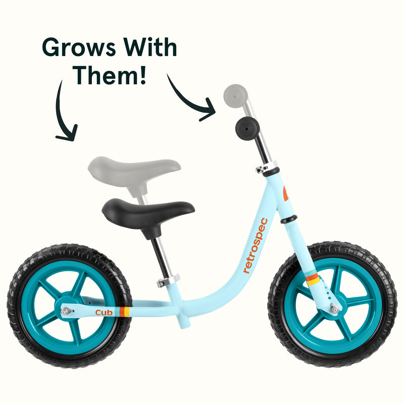 Cub 2 Kids’ Balance Bike (18 months-4 years) | Powder Blue