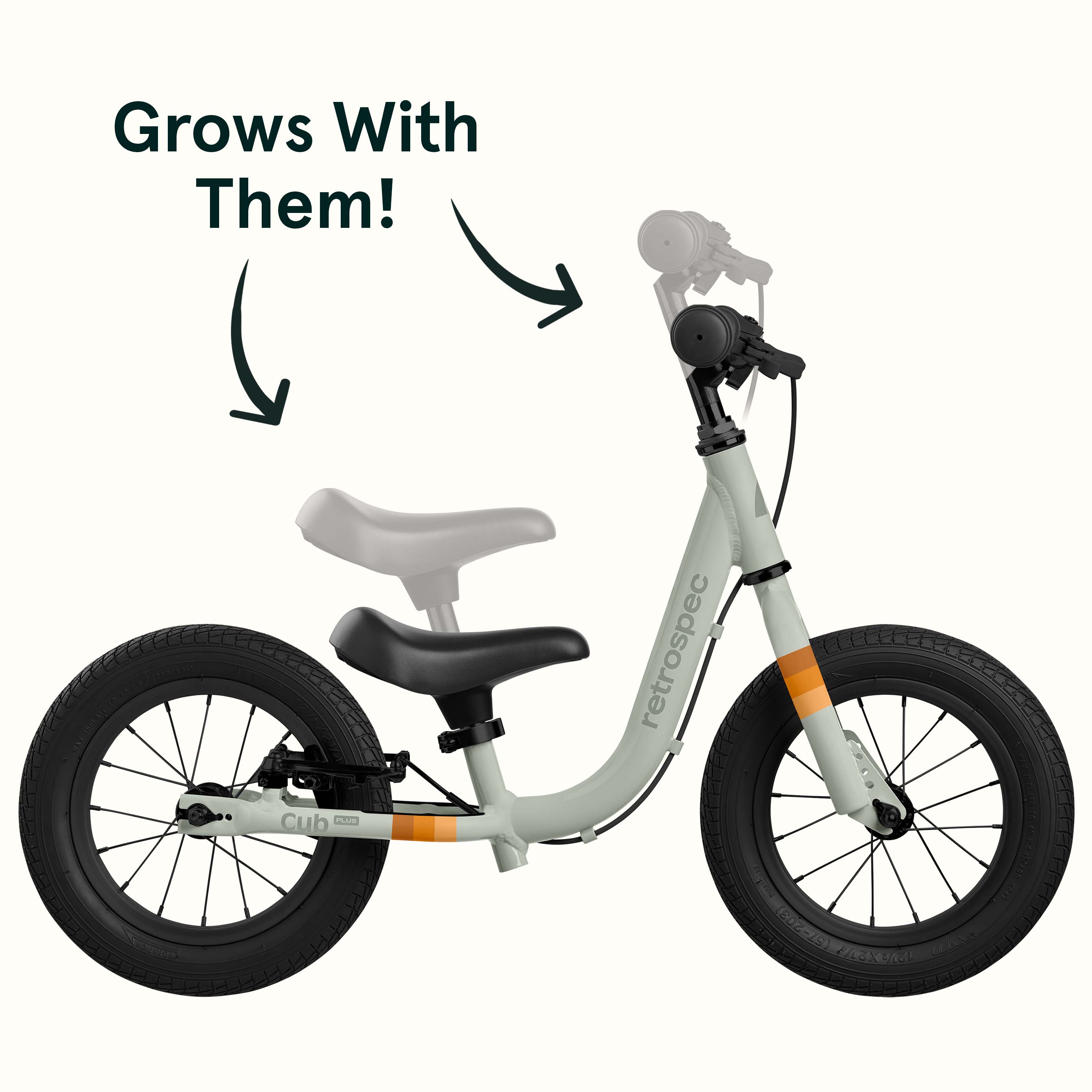 Cub Plus Balance Bike for Toddlers 18 months 4 years retrospec Retrospec