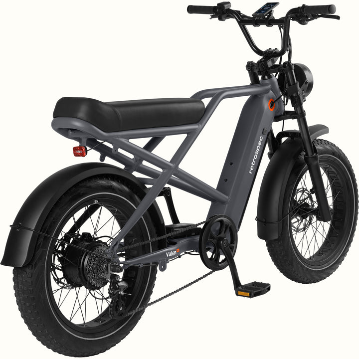 Valen Rev+ 20” Electric Fat Tire Bike | Matte Black