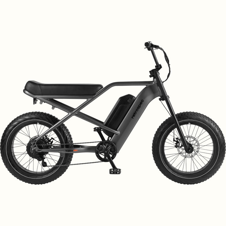 Valen Rev 2 20” Fat Tire Electric Bike | Matte Graphite