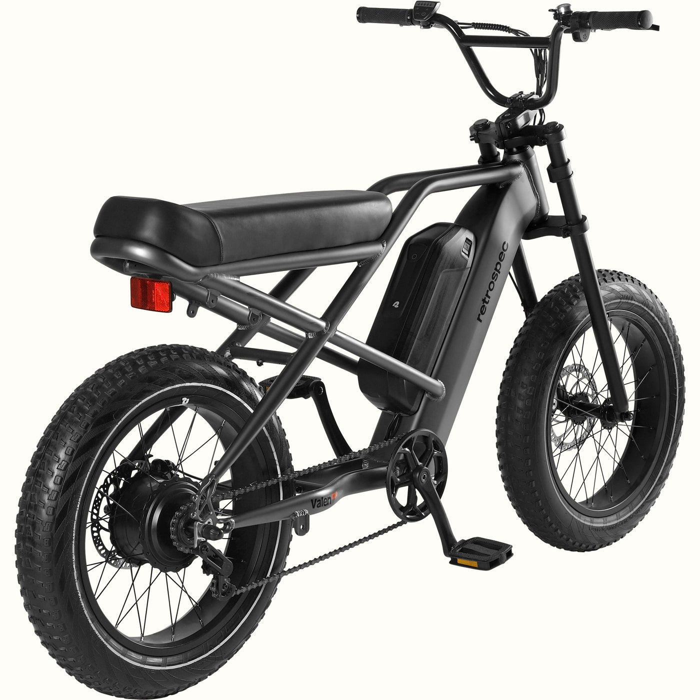 Valen Rev 2 20” Fat Tire Electric Bike | Matte Graphite