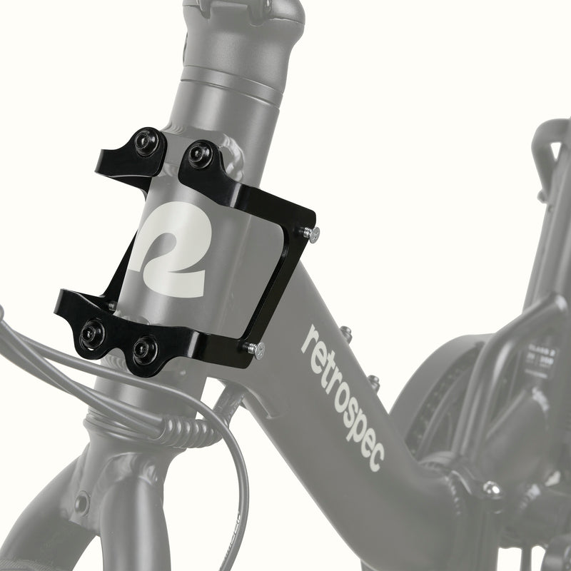 EBike Bottle Cage Mounting Bracket | Black