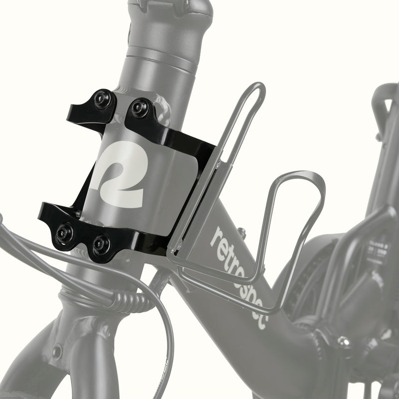 EBike Bottle Cage Mounting Bracket | Black