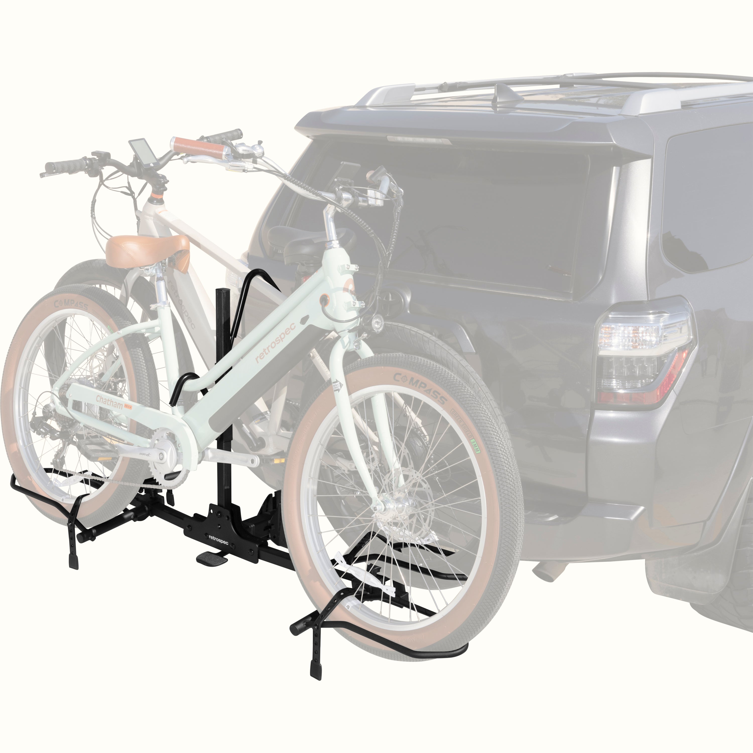 Endeavor Tray Hitch Mount Car E Bike Rack