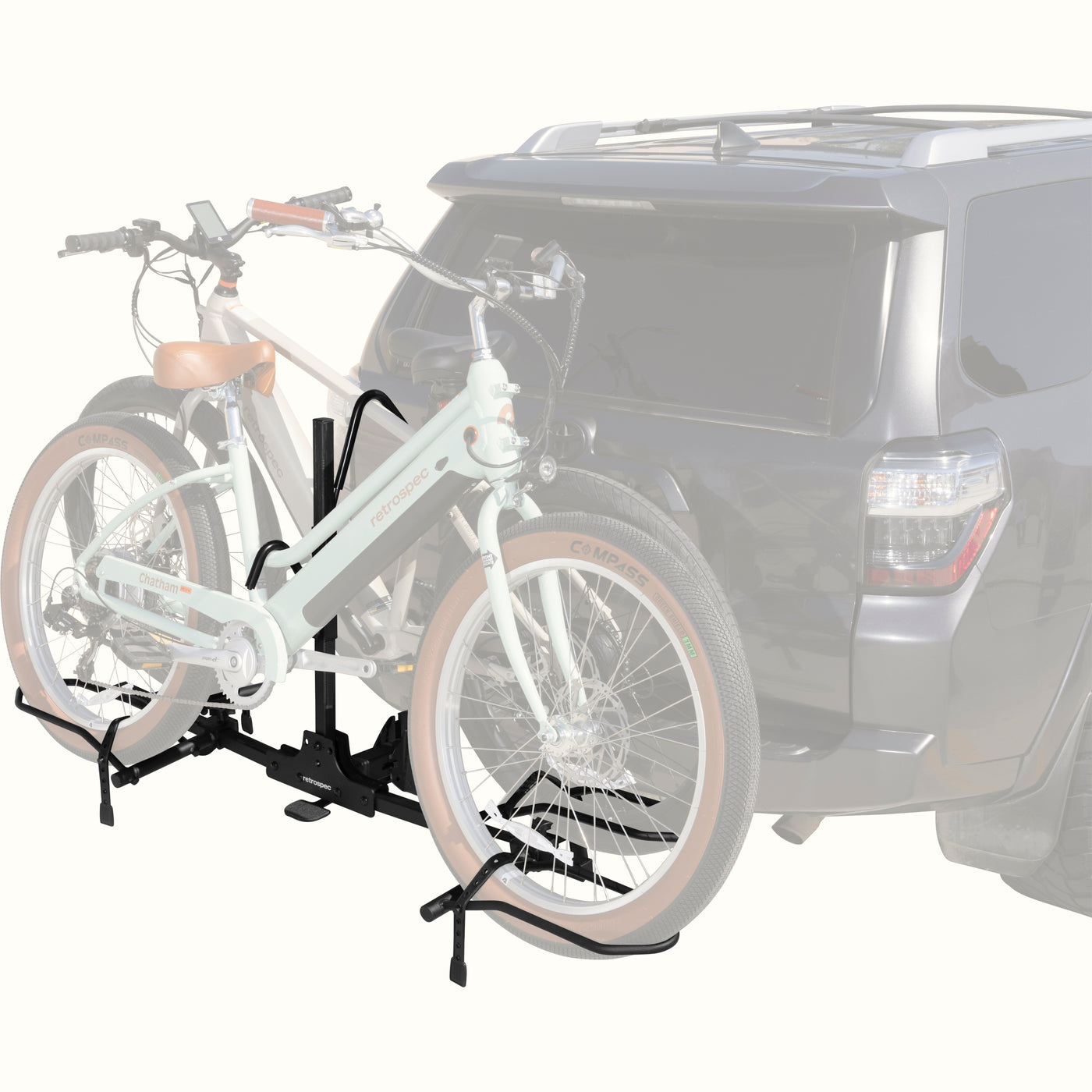 Endeavor Tray Hitch Mount Car E-Bike Rack | 2-Bike