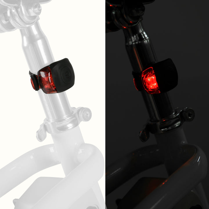 Gleam 2-Piece Bike & EBike Light Kit | Black