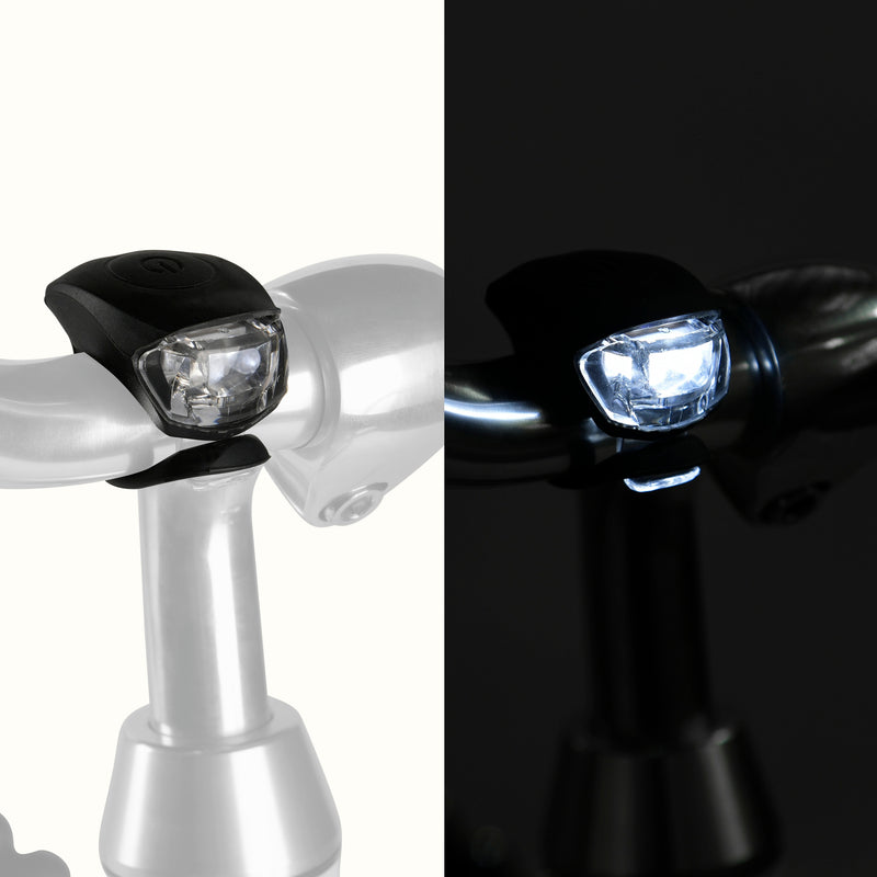 Gleam 2-Piece Bike & EBike Light Kit | Black