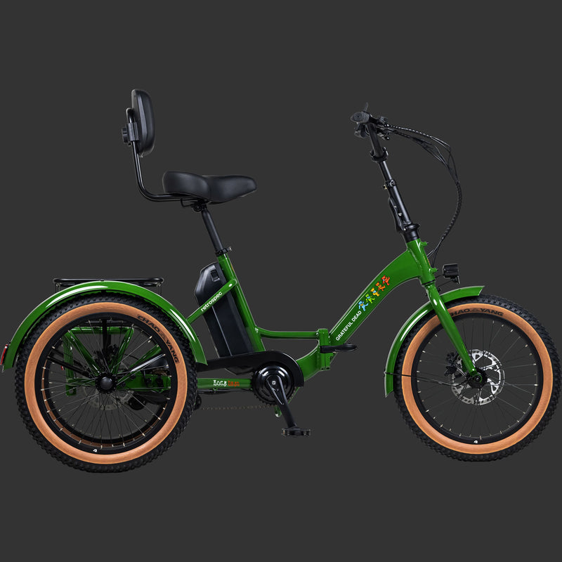 Boca Rev Electric Tricycle - Grateful Dead Boca Rev Electric Tricycle - Grateful Dead