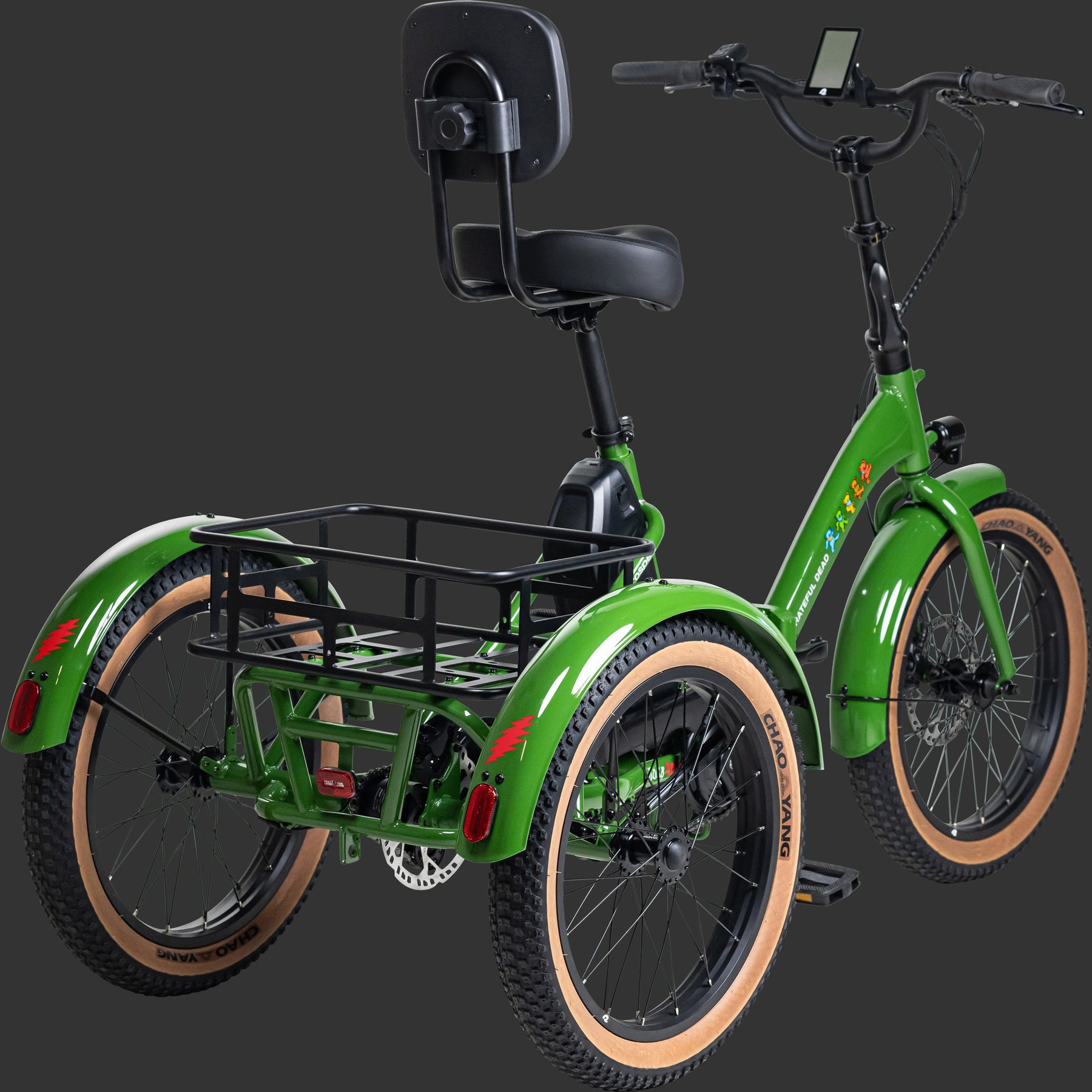 Boca Rev Electric Tricycle - Grateful Dead | retrospec