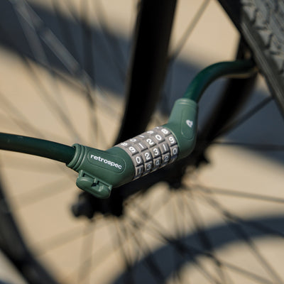 Grizzly Plus Integrated Combo Cable Bike Lock - 12mm