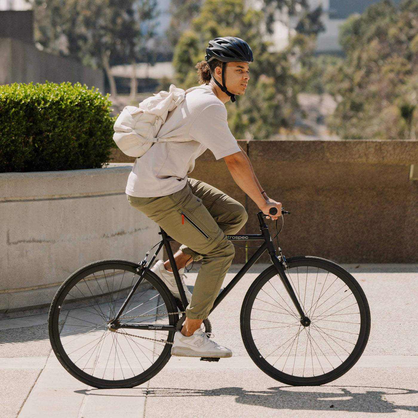 Harper Fixie Bike - Single Speed | Navy