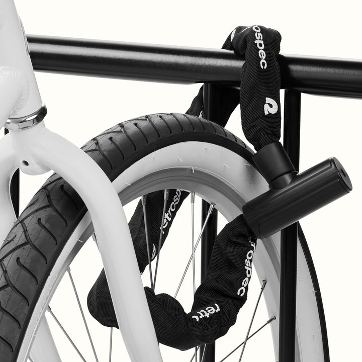 Hero Plus Integrated Chain Bike Lock - 10mm | Black