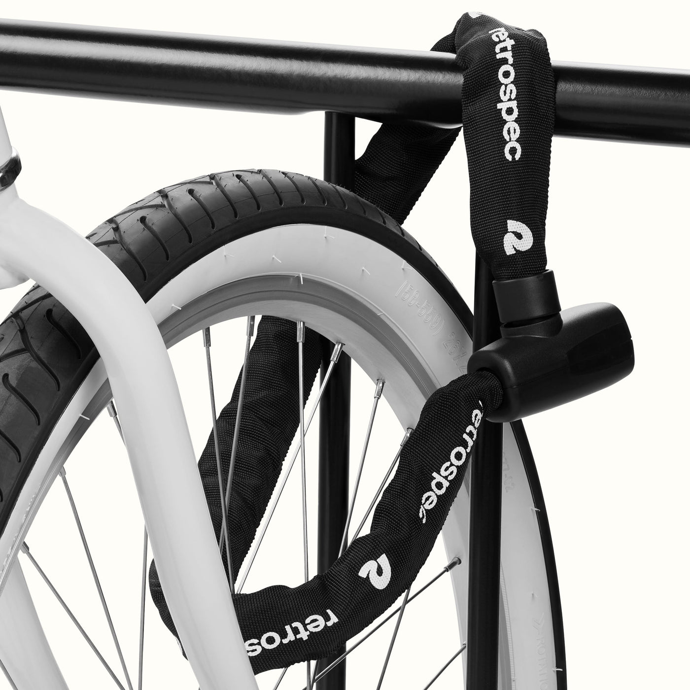 Cycle Chain Lock Hero Integrated Chain Bike Lock - 8mm | Retrospec
