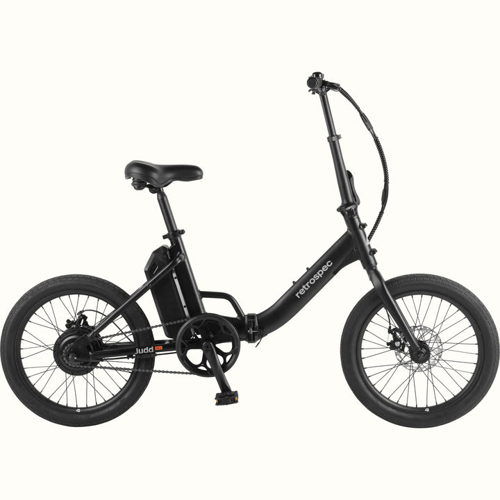 Judd Rev Folding Electric Bike | Matte Black