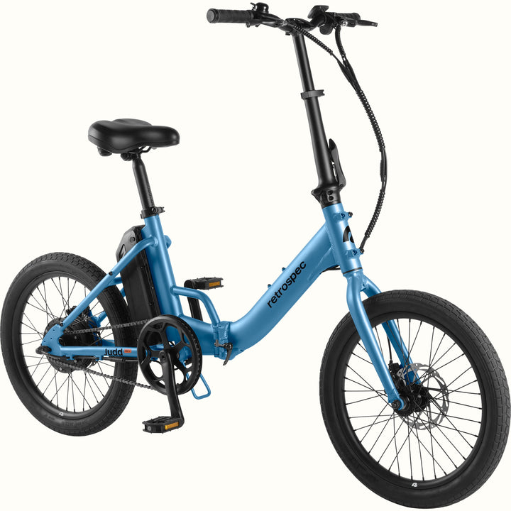 Judd Rev Folding Electric Bike | Matte Pacific Blue