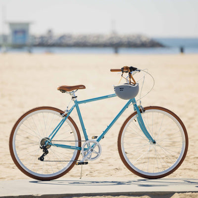 Kinney 7 Speed City Bike | Coastal Blue