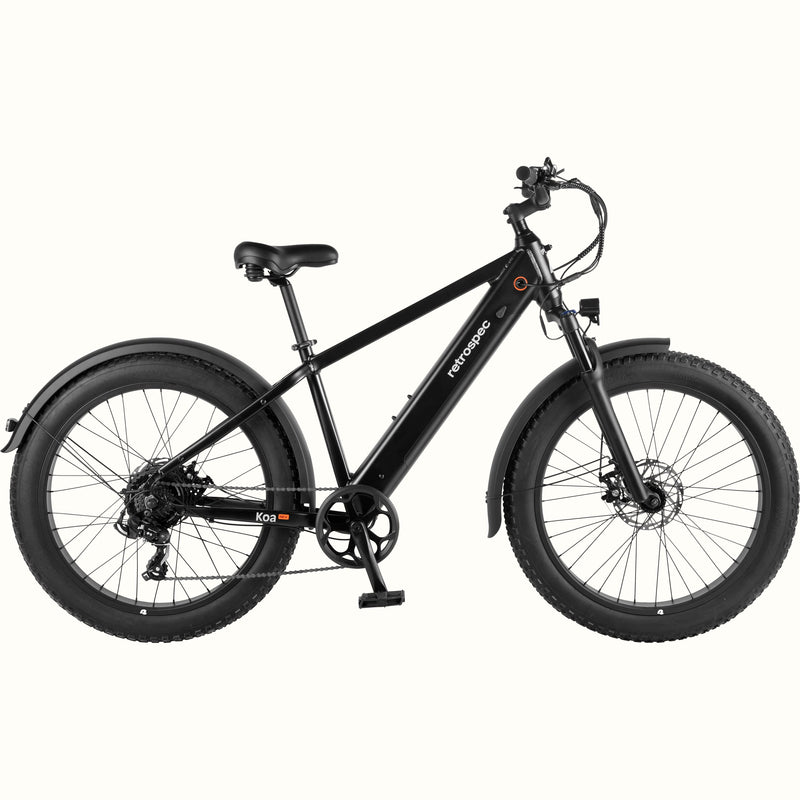 Koa Rev 2 26” Fat Tire Electric Bike | Matte Black