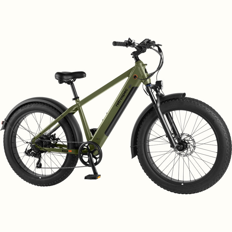 Koa Rev 26” Fat Tire Electric Bike retrospec - Main Image