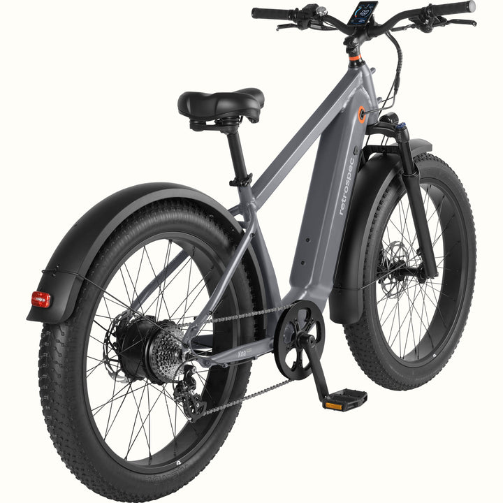 Koa Rev+ 2 26” Fat Tire Electric Bike | Matte Black