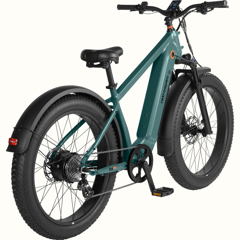 Koa Rev+ 2 26” Fat Tire Electric Bike | Matte Everglade