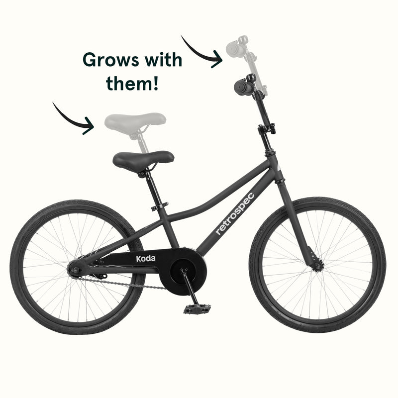 Koda 20" Kids' Bike (6-8 yrs) | Matte Black