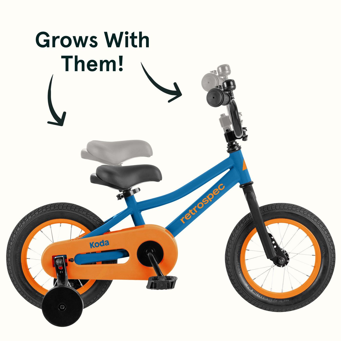 Koda 12” Kids’ Bike (2-3 years) | Blue Macaw