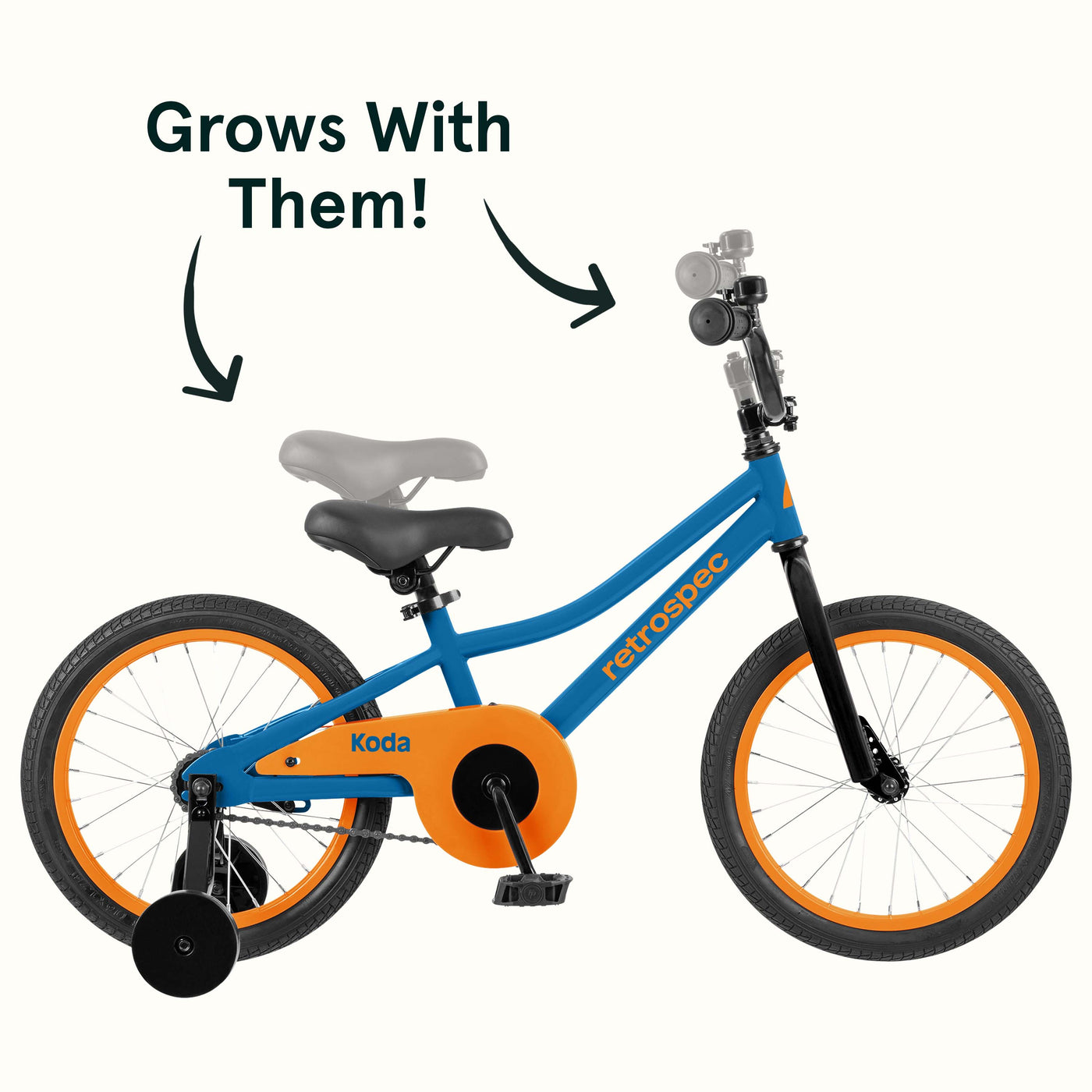 Retrospec Koda Plus – Bicicleta infantil para niños y niñas de 2 a 3 años  bicicleta infantil de 12 pulgadas asiento ajustable y manillar ruedas de –  Yaxa Costa Rica