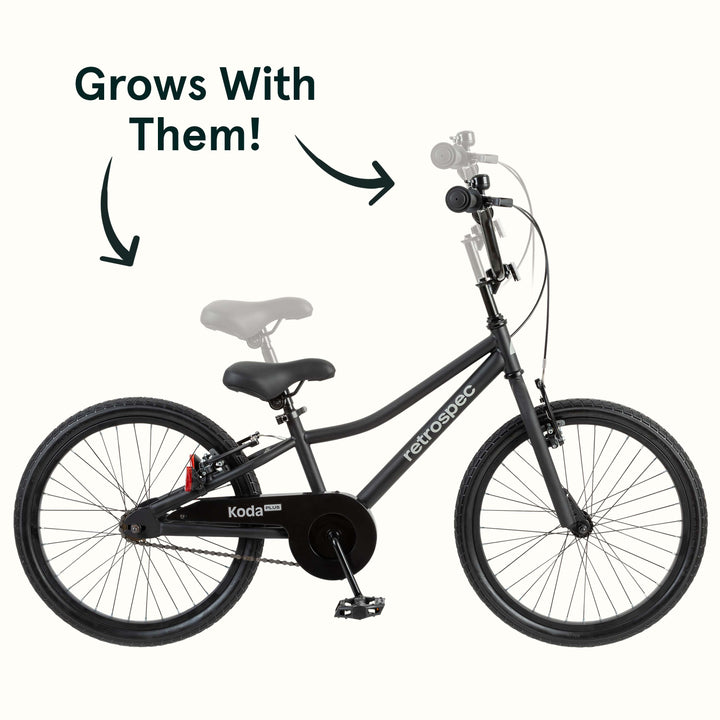 Koda Plus 20" Kids' Bike (6-8 yrs) | Matte Black