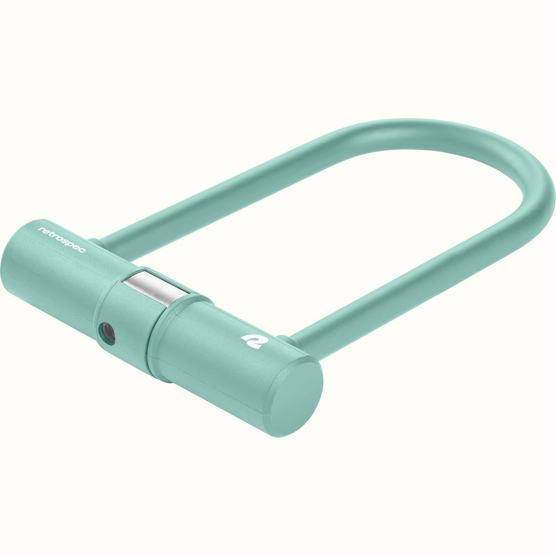 Lookout U-Lock Bike Lock With Cable - 14mm | Matte Matcha