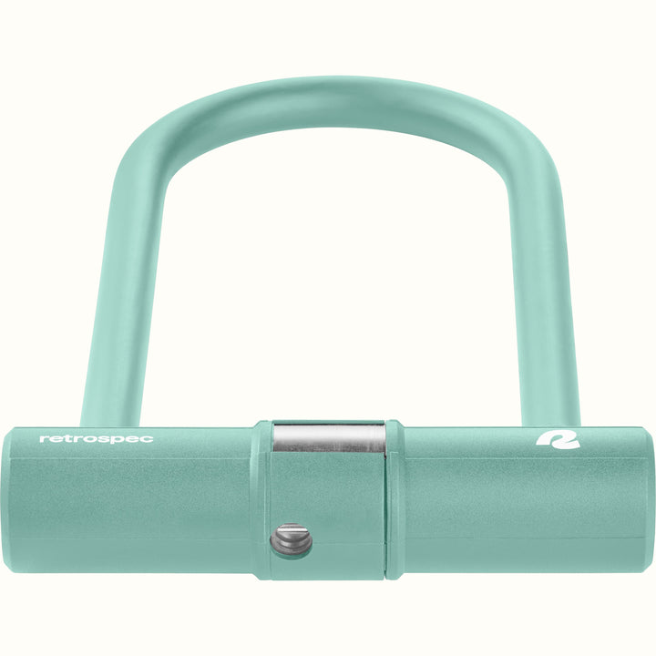 Lookout U-Lock Bike Lock With Cable - 14mm | Matte Matcha