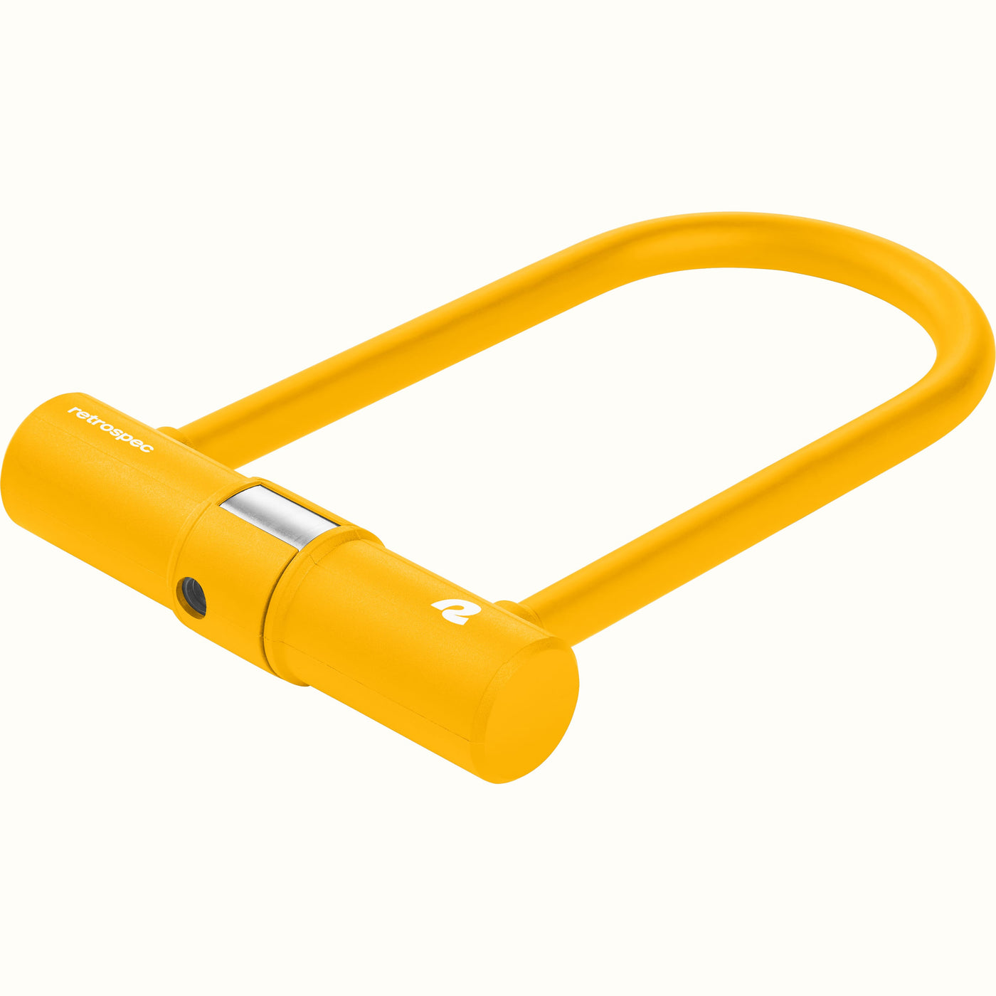 Lookout U-Lock Bike Lock With Cable - 14mm | Matte Sunflower